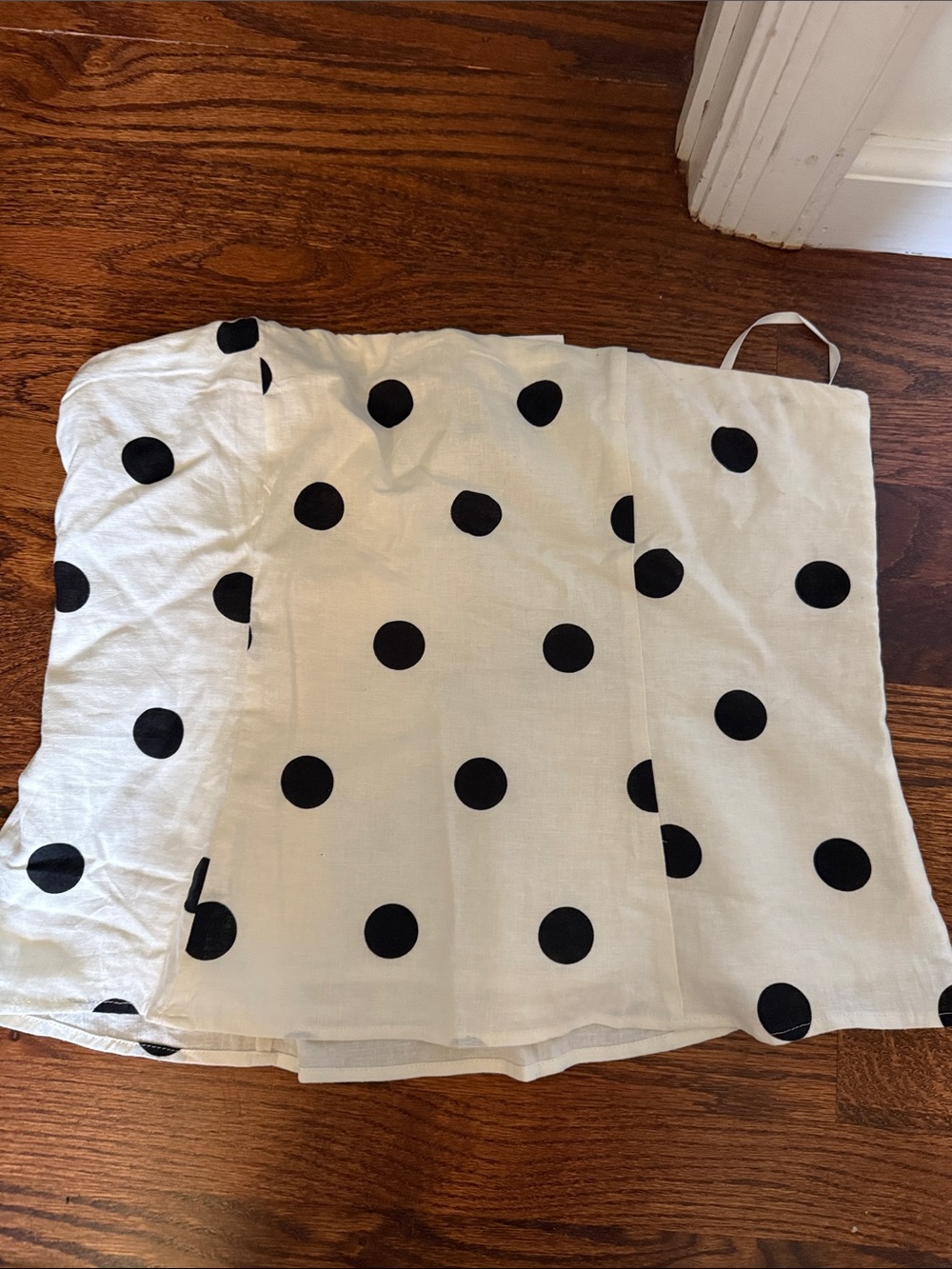 Ann Taylor White Strapless Polka Dot Tube Top
